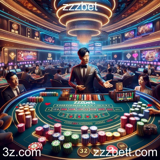 Experiência Imersiva com Jogos ao Vivo no zzzbet